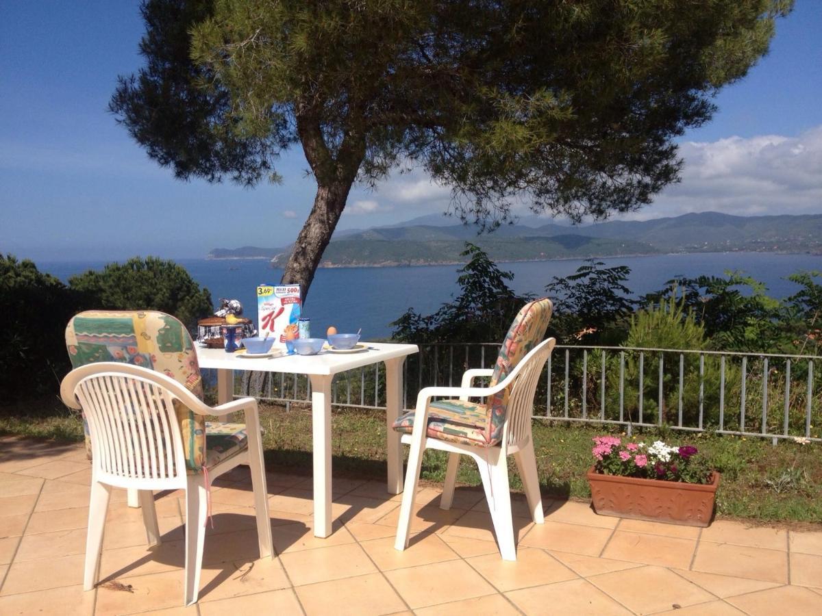Villa Mit Whirlpool Und Phantastischer Aussicht Capoliveri  Eksteriør billede